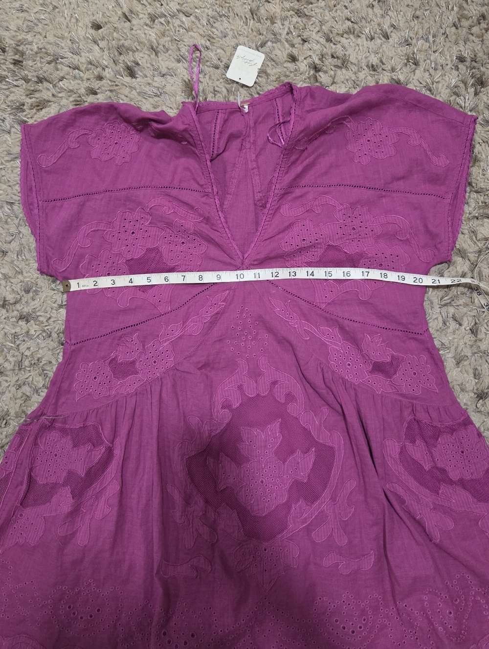 NWT Free People - Serenity Mini Dress - Picture 8 of 12
